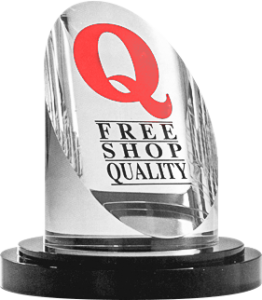 Troféu Prêmio FreeShop Quality